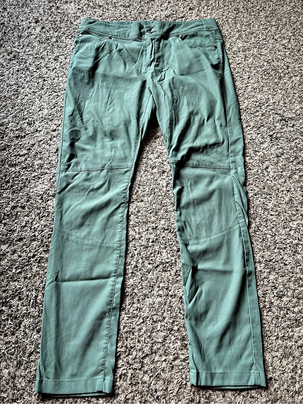 Toad & Co Flexitime Skinny Pant Skinny Pants in Green Size 14